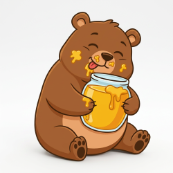 Brown bear - Vector graphics