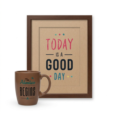 Pack Mug + Framed poster