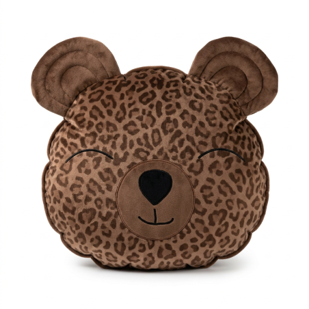 Brown bear cushion