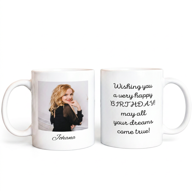 Custom Mug, Goodman Signs, Personalized Gift, Text Mug, Ceramic Drinkware, Custom Coffee Mug, Studio Design, Bespoke Gift